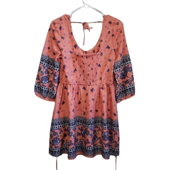 NWT American Rag Cie Dress, Color Orange Navy , Size M - Picture 5 of 17